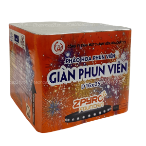 Giàn Phun Viên ( Loại Đặc Biệt ) - Giàn 25 Ống - Pháo Hoa Bộ Quốc Phòng 2026