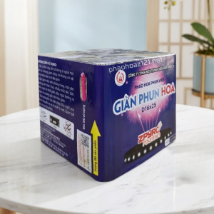 Giàn phun hoa 25 ống phóng