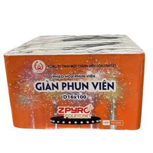 Giàn Phun Viên 100 Quả Liền Khối - Giàn 100 Ống - Pháo Hoa Bộ Quốc Phòng 2026