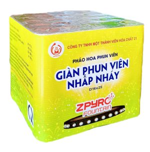 Giàn Phun Viên Nhấp Nháy - Giàn 25 Ống - Pháo Hoa Bộ Quốc Phòng 2026