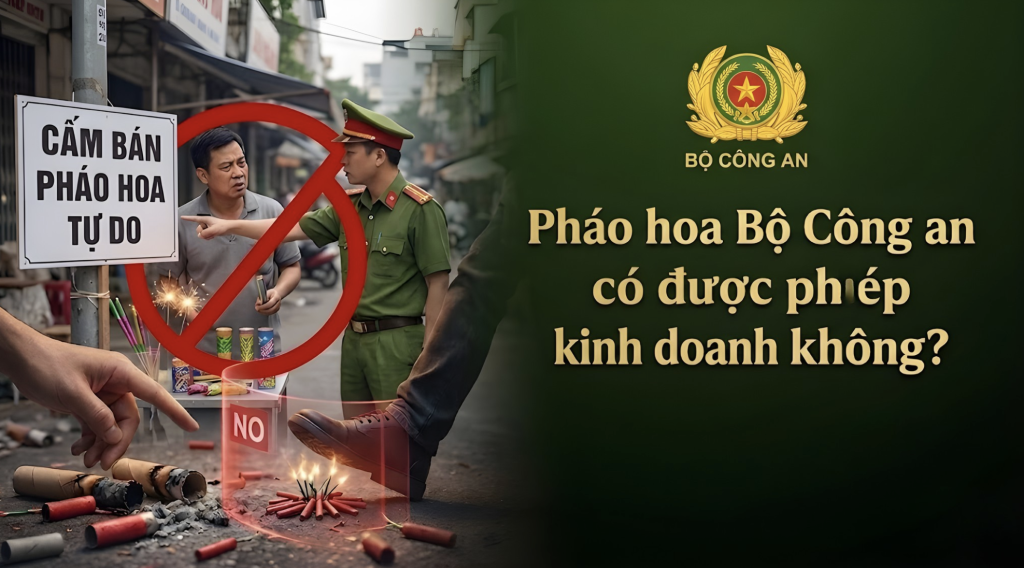Pháo hoa BCA có được phép kinh doanh không?