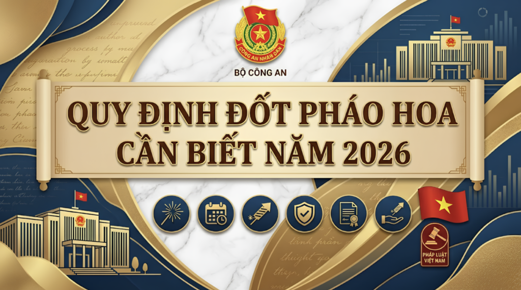 Quy định đốt pháo hoa cần biết 2026