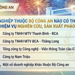 Doanh nghiệp thuộc bộ công an