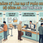 Đăng ký làm đại lý pháo hoa bộ công an